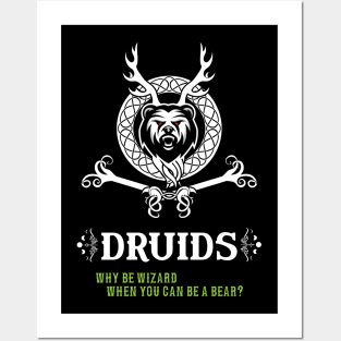 RPG Definition of Druids Posters and Art